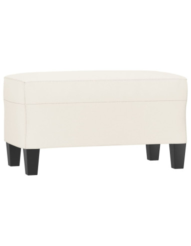 Panca Crema 70x35x41 cm in Similpelle