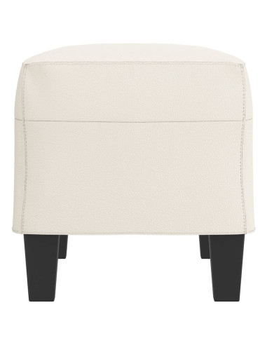 Panca Crema 70x35x41 cm in Similpelle