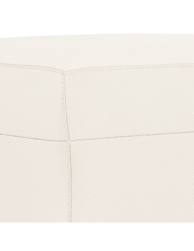 Panca Crema 70x35x41 cm in Similpelle