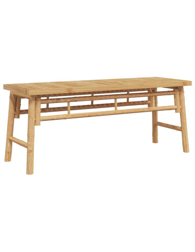 panchina Marrone 110 x 38 x 45 cm Bambù