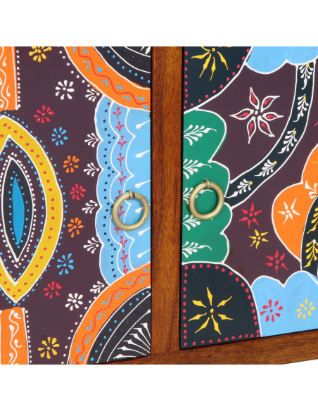 Panca per scarpe con porta Marrone miele 100 x 35 x 45 cm