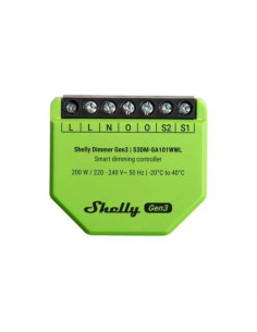 SHELLY DIMMER GEN3 - SMART DIMMER AC 1CH. WI-FI + PM