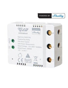 SHELLY OGEMRAY SMART RELAY 25A - RELè INTELLIGENTE OGEMRAY 25A