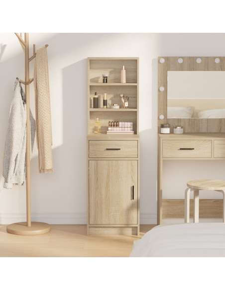 Armadio alto Rovere Sonoma 40x41x135 cm Legno ingegnerizzato
