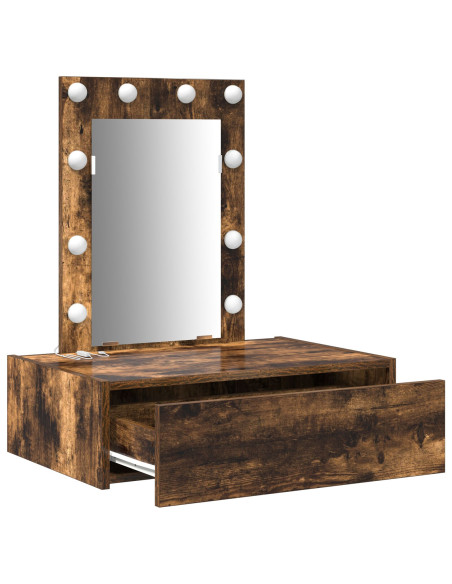 Tavolo da Trucco Marrone 60 x 40 x 70 cm Legno multistrato