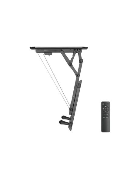 Equip 650329 Staffa di montaggio a soffitto per TV motorizzata da 32” a 70”