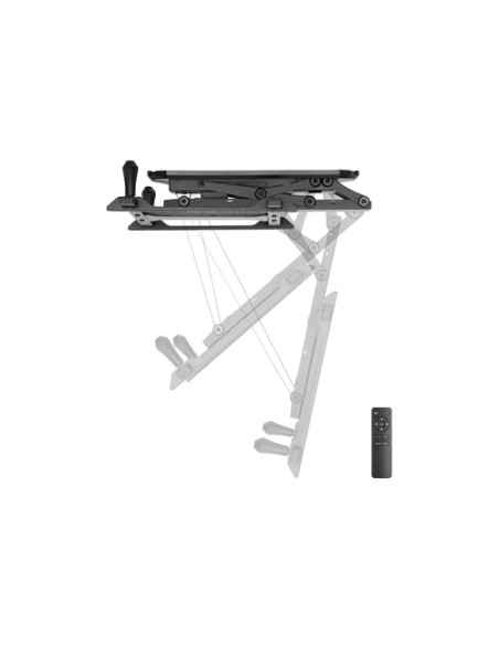 Equip 650329 Staffa di montaggio a soffitto per TV motorizzata da 32” a 70”