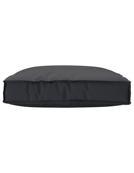 Cuscino da pallet  per seduta nero 80x80x12 cm tessuto Oxford