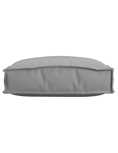Cuscini per Pallet  per Seduta 2 pz Grigio 40x40x8 cm Tessuto Oxford
