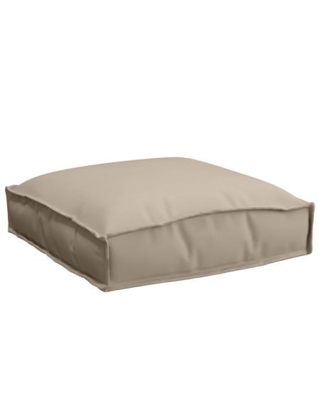 Cuscini Pallet  6 pz Tortora 40x40x8 cm Tessuto Oxford