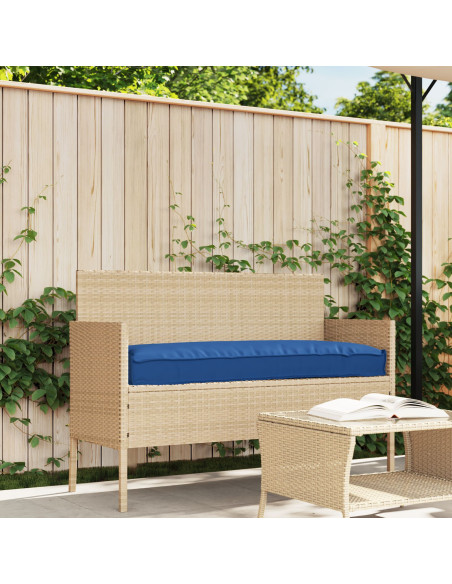 Cuscino da Esterno  Blu Reale Poliestere 150 cm x 40 cm x 8 cm