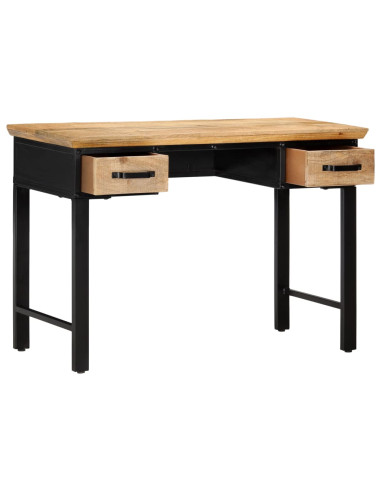 Scrivania 110x50x76 cm in Legno Massello di Mango