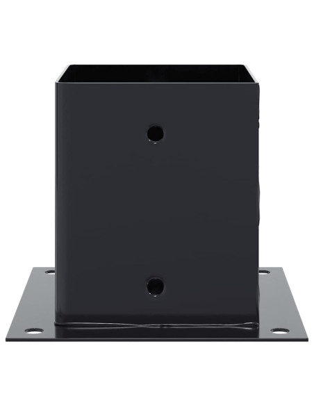 Basi Pali Quadrati 12 pz 101x101 mm Acciaio Verniciato Polvere