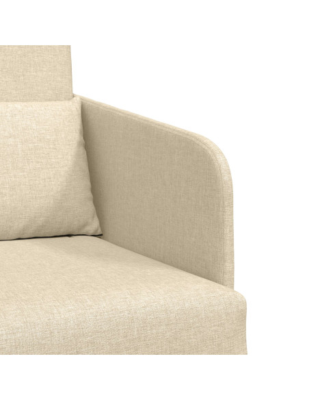 Divano letto 60cm Crema Tessuto