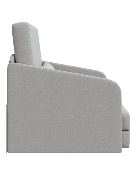 Divano Grigio nuvola Poliestere 200 x 60 x 62 cm Divano letto