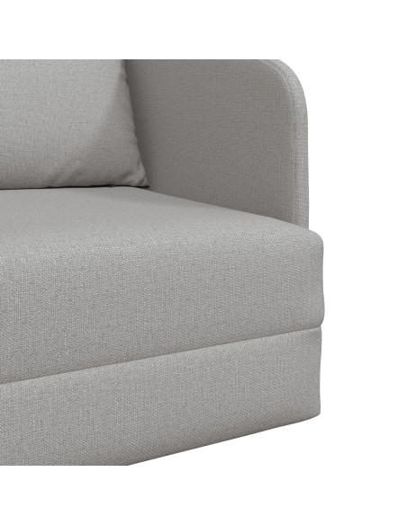 Divano Grigio nuvola Poliestere 200 x 60 x 62 cm Divano letto
