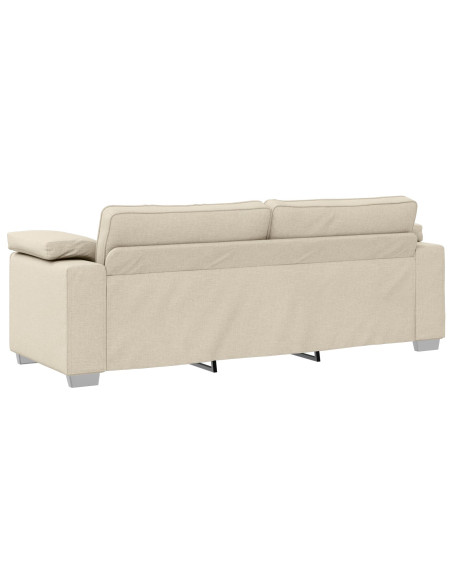 Divano a 3 posti in lino, 178 cm
