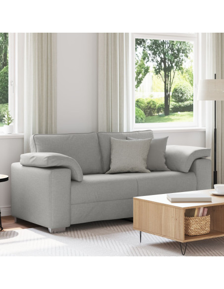 Divano Loveseat  Grigio Nuvola 140 cm in Tessuto
