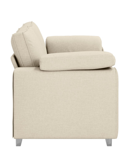 Divano  Beige Poliestere 2.5 posti Fodere rimovibili Divano