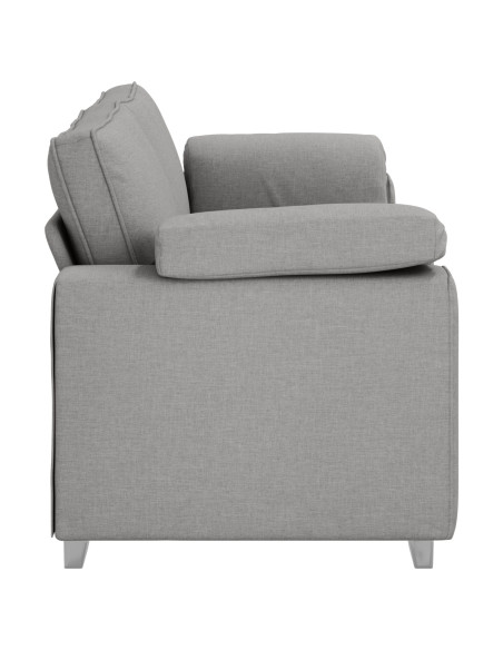 Divano a 3 posti  Grigio Nuvola 178 cm in Tessuto