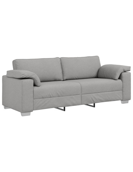 Divano a 3 posti  Grigio Nuvola 178 cm in Tessuto