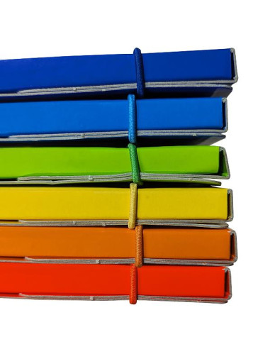 CF6 CART. 3 LEMBI DORSO 1CM COL ASS