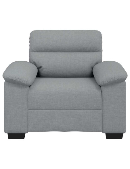 Poltrona Grigio Chiaro 60 cm in Tessuto