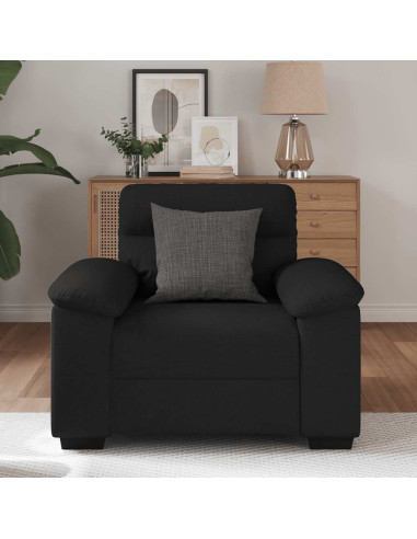 Poltrona Nera 60 cm in Tessuto