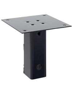 Basi per Pali Quadrati 12 pz 46x46mm Acciaio Verniciato Polvere