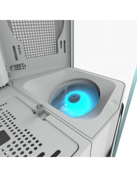 COUGAR FV270 White RGB Case Midi Tower Vetro Temprato No-Power E-ATX/CEB/ATX/mATX/Mini-ITX