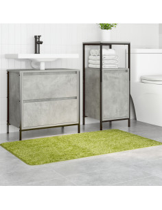Tappetino da bagno antiscivolo Verde 70 x 120 cm PP