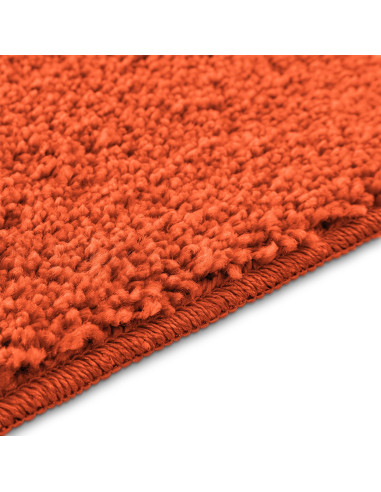 Tappetino da bagno antiscivolo Arancione 70 x 120 cm PP