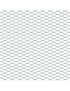 Recinzione Esagonale Verde 1,4 x 100 m PVC