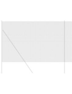 Recinzione Esagonale Grigio 1,6 x 10 m PVC