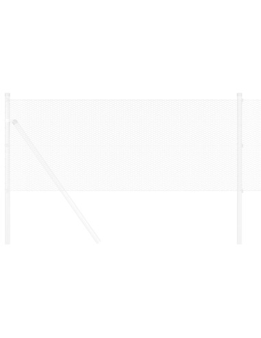 Recinzione Esagonale Argento 0,5 x 10 m Acciaio zincato