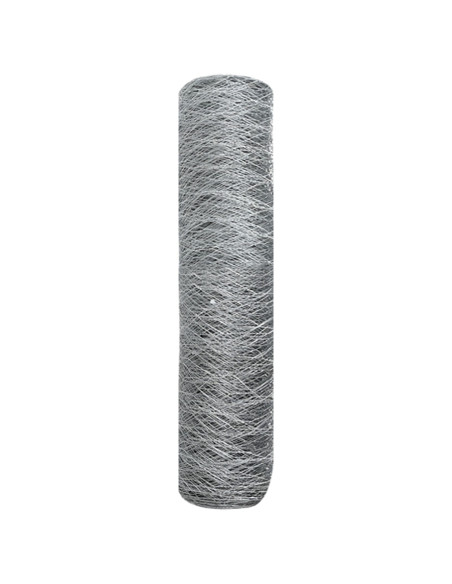 Recinzione Esagonale  0.6x10 m Acciaio Zincato