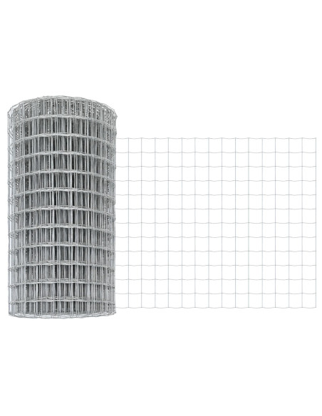 Set Recinzione Euro  Set di 2 Acciaio zincato 10 x 0,4 metri