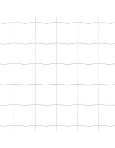 Recinzione con Posto Argento 1,6 x 10 m Acciaio