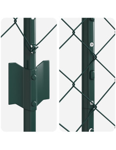 Recinzione con Posto Verde 1 x 25 m Acciaio