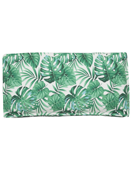 Cuscino Foglia Motivo Foglia 80 x 80 x 52 cm Tessuto Oxford
