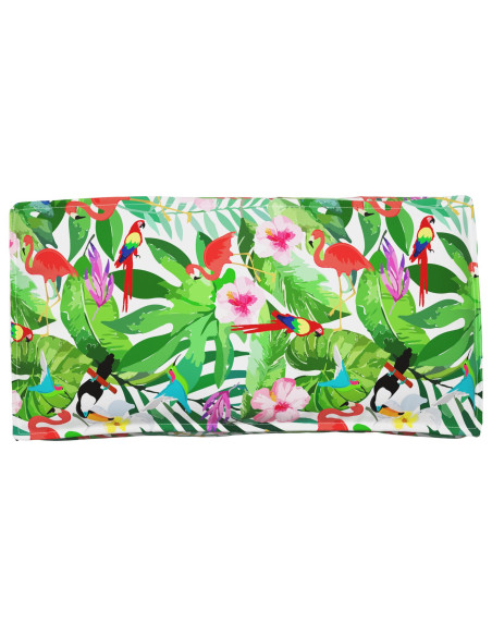 Cuscino per pallet  per seduta/schienale Giungla tropicale 120x60x12 cm Fabbricato in Oxford
