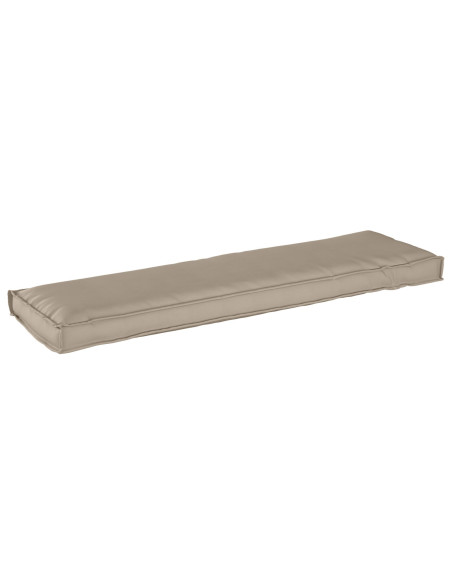 Cuscino Esterno  Tortora Poliestere 140 cm di lunghezza Durevole