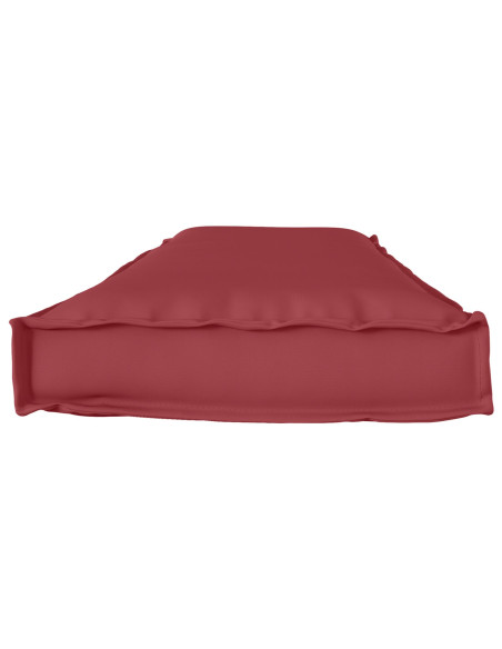 Cuscino da Esterno  Borgogna Poliestere 140 cm x 40 cm x 8 cm