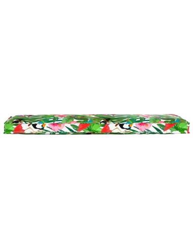 Cuscino Floreale Multicolore 140 x 40 x 8 cm Tessuto Oxford