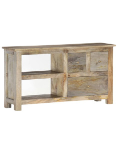 Mobile Porta TV 100x30x55 cm in Legno Massello di Mango