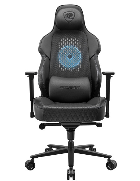 COUGAR Gaming CGR-ARP-BLB Sedia per gaming universale Seduta imbottita Nero, Arancione
