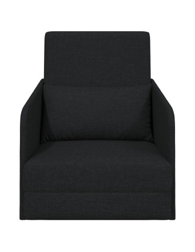 Divano letto 60cm Nero Tessuto