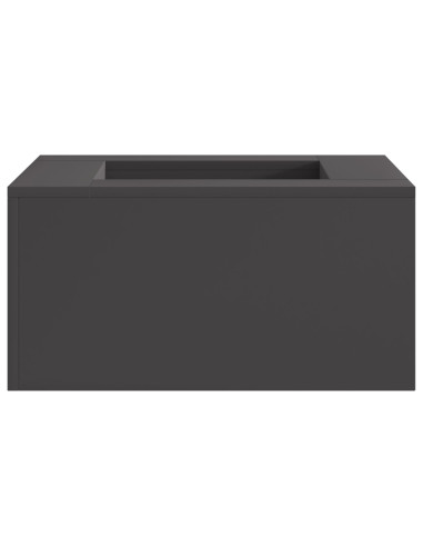 Focolare Nero 60 x 60 x 30 cm Acciaio