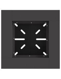 Focolare Nero 48 x 48 x 40 cm Acciaio