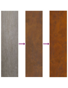 Focolare Marrone 80 x 80 x 30 cm